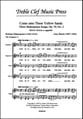 Come Unto These Yellow Sands SSAA choral sheet music cover